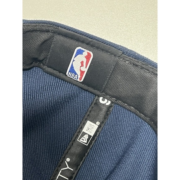 Memphis Grizzlies New Era 9FIFTY Adjustable Snapback Hat Cap Navy Logo - Picture 11 of 13